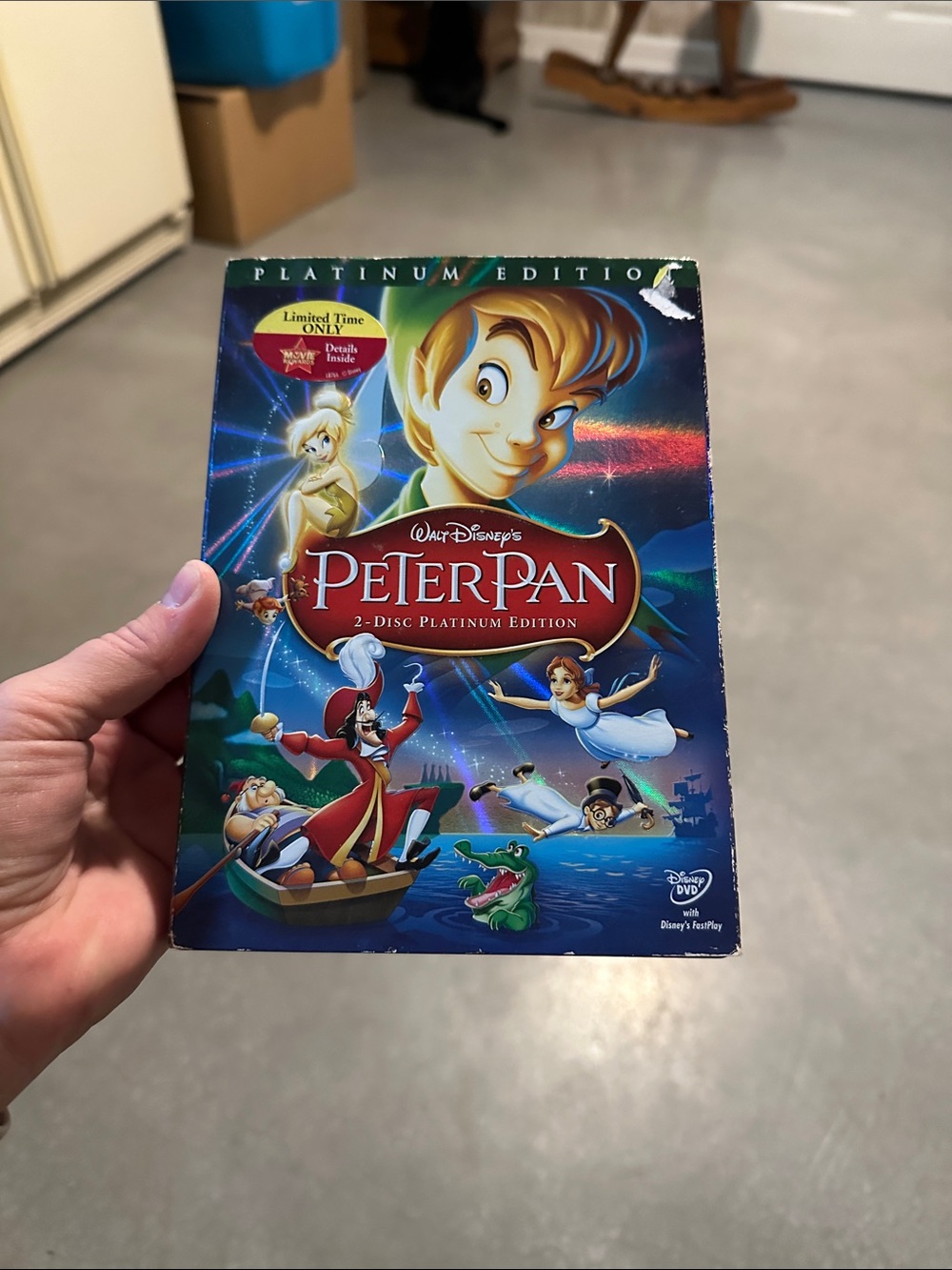 Walt Disney Peter Pan Platinum Edition DVD - Blue/Green
